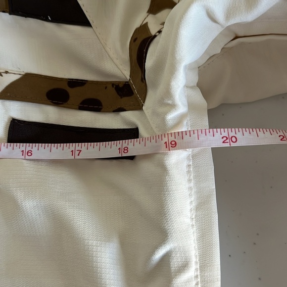 Powder Room Snowboarding Ski Jacket Cream Off White Womens Size Small 3 in 1 - Picture 13 of 14